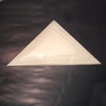 三角紙（上質パラピン紙製大、中、小取交ぜ）完全手折、50枚1束